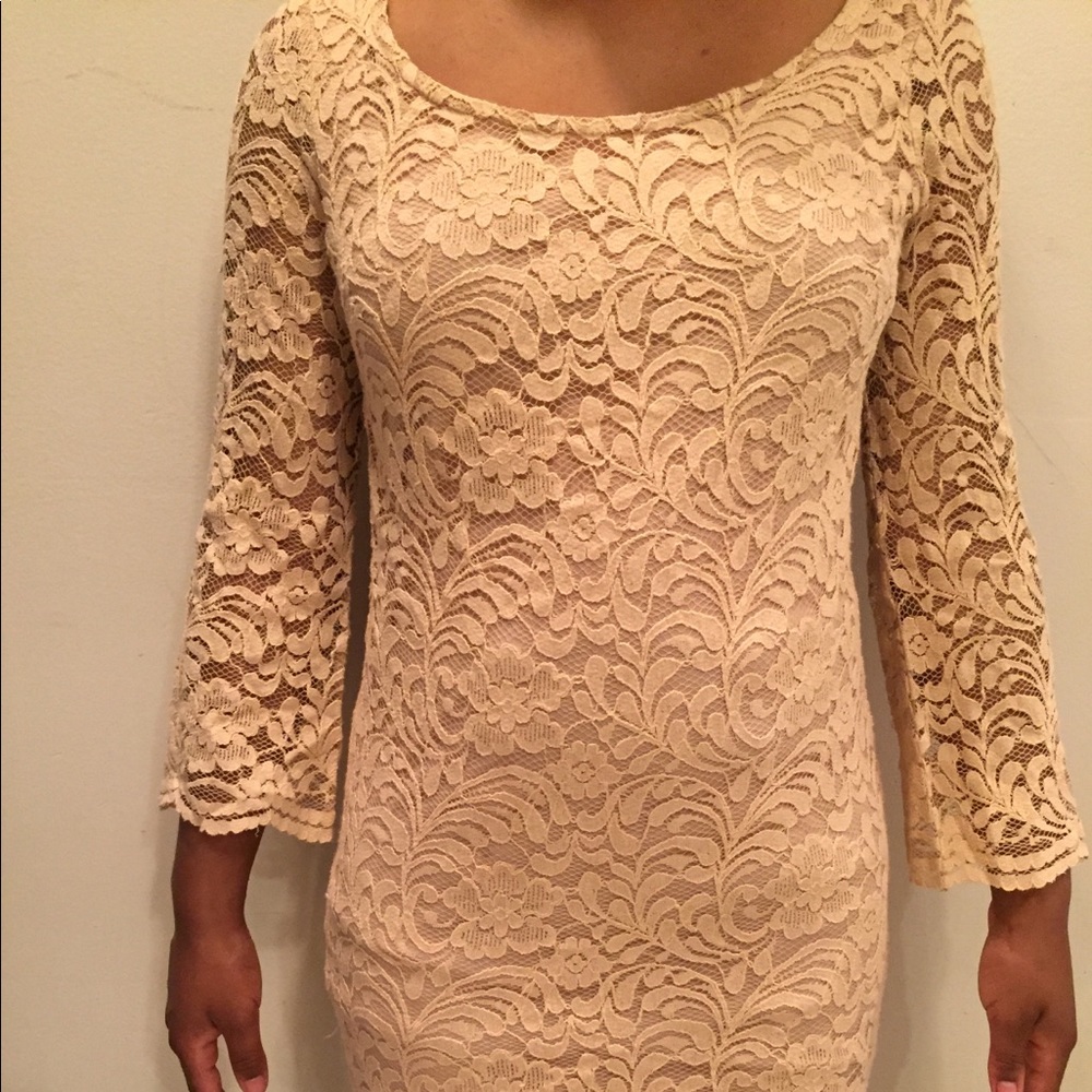 Forever 21 Tan Dress